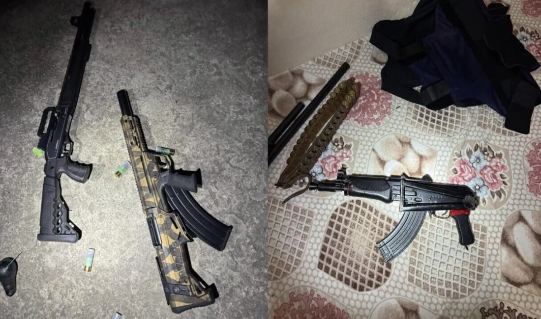 Adana’da polisin 5 adrese yaptığı operasyonda 2 şüpheli yakalandı, biri