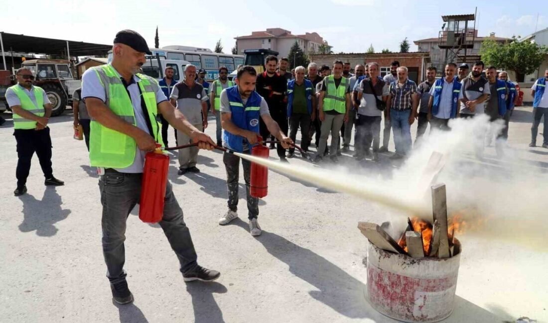 Mersin’in merkez ilçe Akdeniz Belediyesi tarafından, sivil savunma uzmanları ve