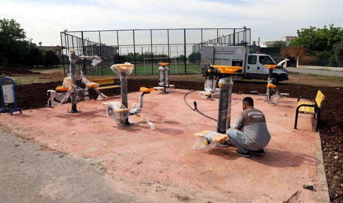 Mersin’in merkez ilçe Akdeniz Belediyesi, ilçe sınırlarında yer alan park