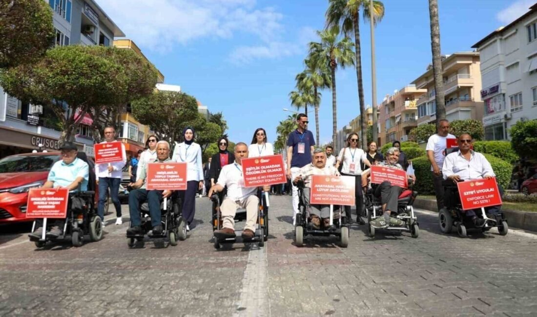 Alanya’da bu yıl 4’üncüsü düzenlenen Engelsiz Kent Alanya Festivali, farkındalık