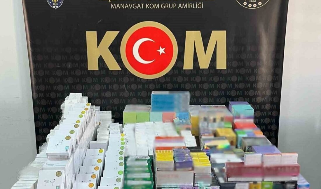 Antalya Emniyet Müdürlüğü KOM ekipleri son 1 haftada gerçekleştirdiği operasyonlarla