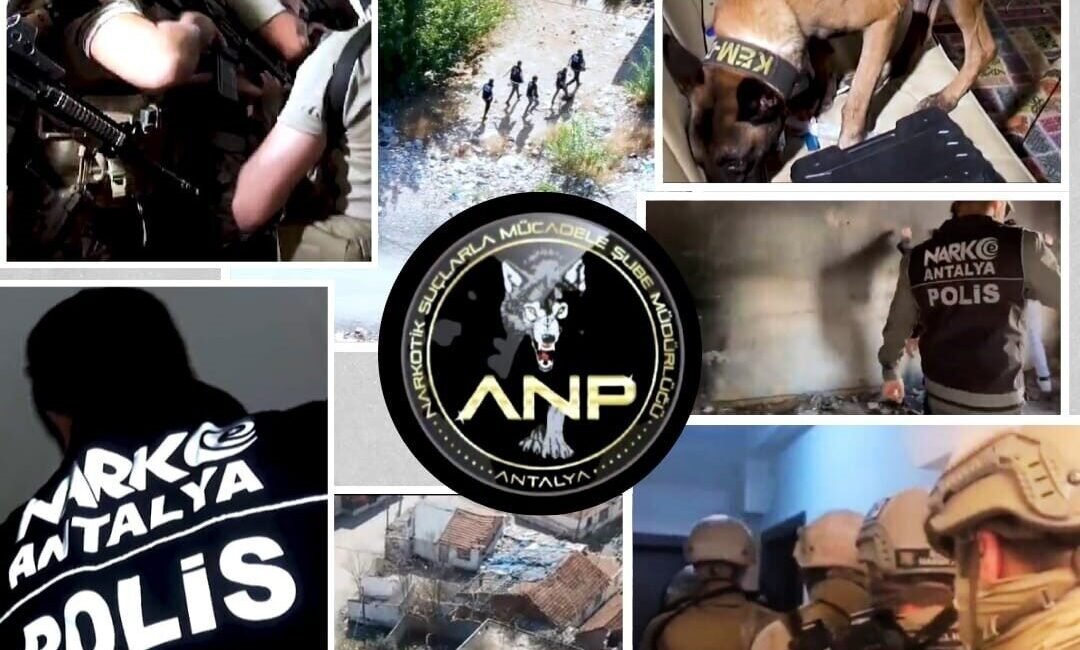Antalya İl Emniyet Müdürlüğü tarafından, narkotik suçlarla mücadele kapsamında aranan