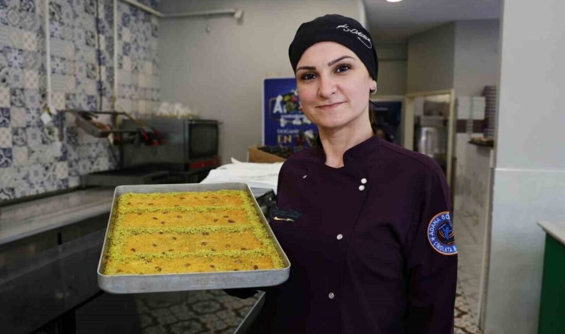 Kurban Bayramı öncesi tatlıcılarda yoğunluk başlarken Adanalı tatlıcı, ucuz tatlılarda