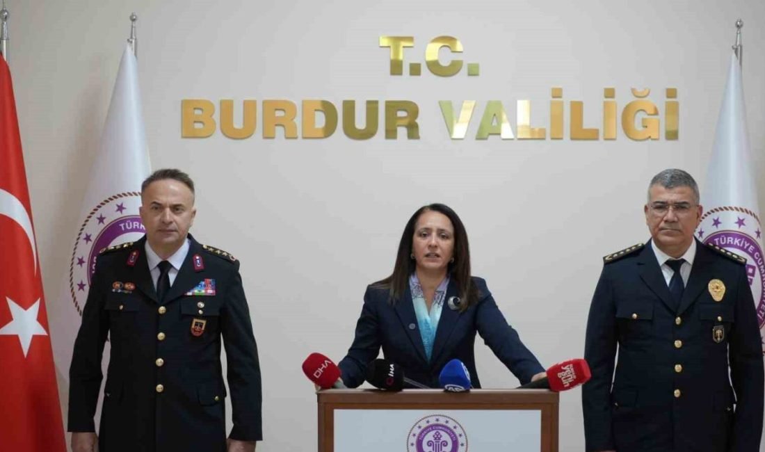 Burdur’da Nisan ayında il genelinde toplam 901 olayın meydana geldiği