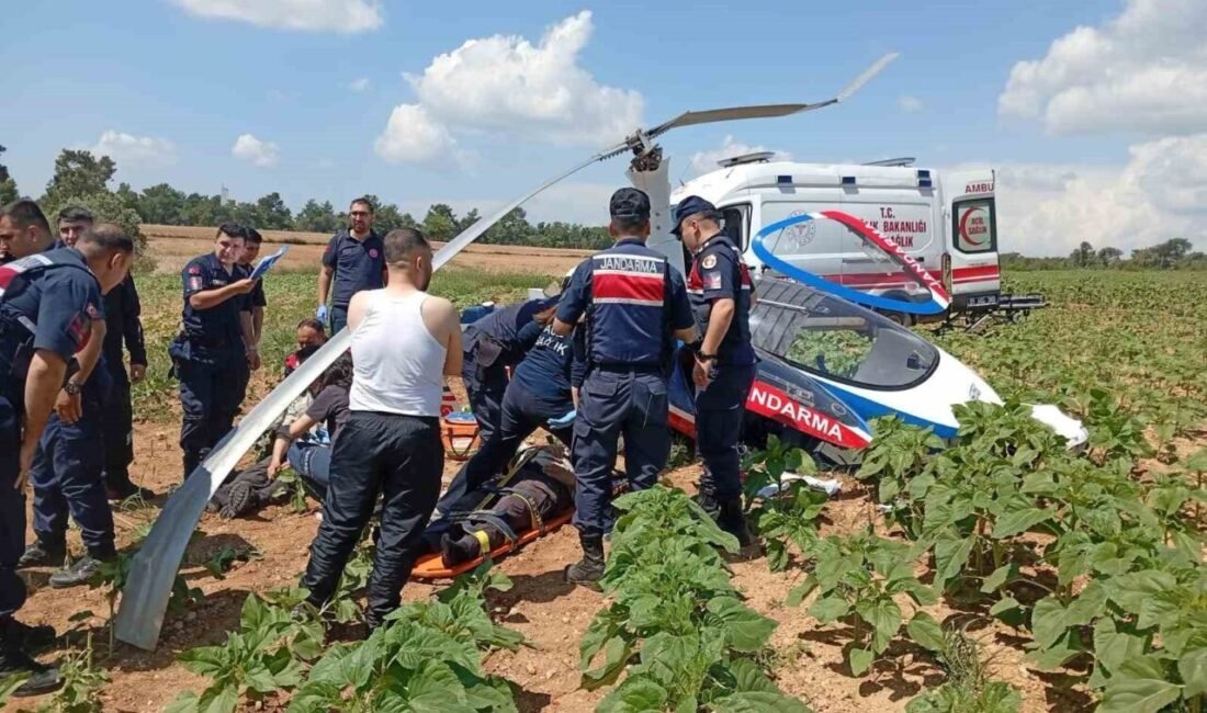 Adana’da cayrkopter kazasında yaralanan 2 personelden birinin subay diğerinin ise