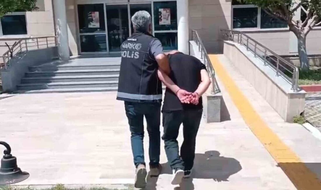 Hatay’ın Dörtyol ilçesinde yapılan uyuşturucu operasyonunda gözaltına alınan şahıs tutuklandı.