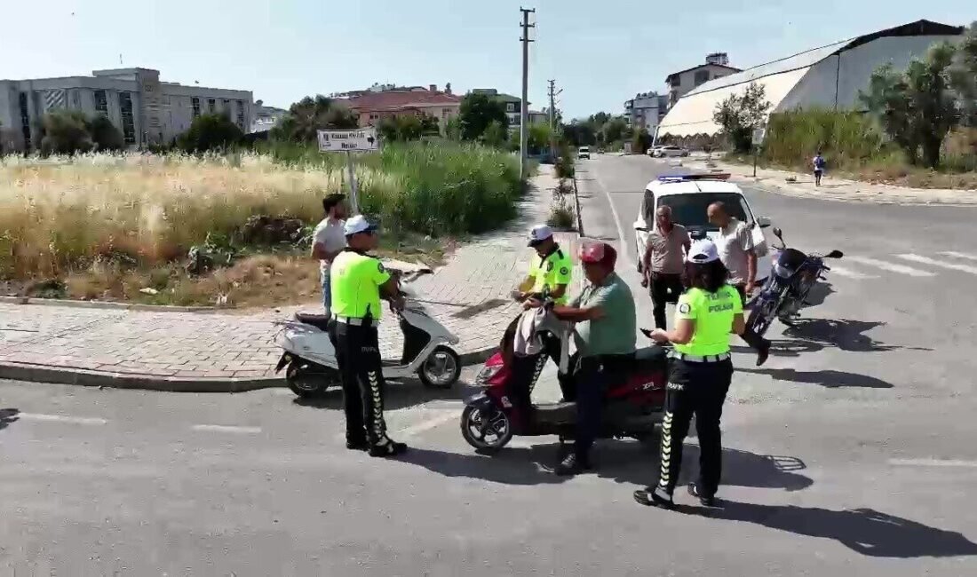 Antalya’nın Gazipaşa ilçesinde polis ve jandarma ekipleri tarafından gerçekleştirilen geniş