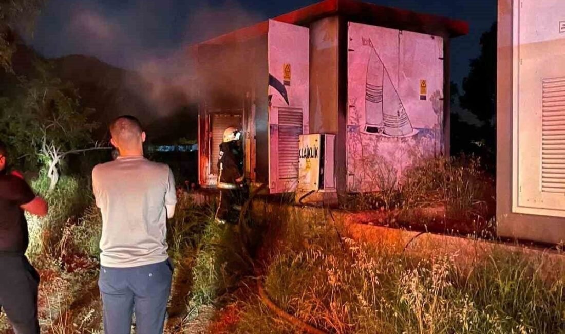 Antalya’nın Gazipaşa ilçesinde trafoda çıkan yangın itfaiyenin müdahalesiyle söndürüldü. Yangın,