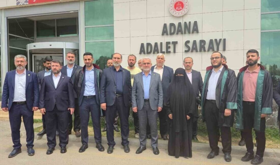 Adana’da, Hür Dava Partisi (HÜDA PAR) İl Sekreteri Sacit Pişgin’i