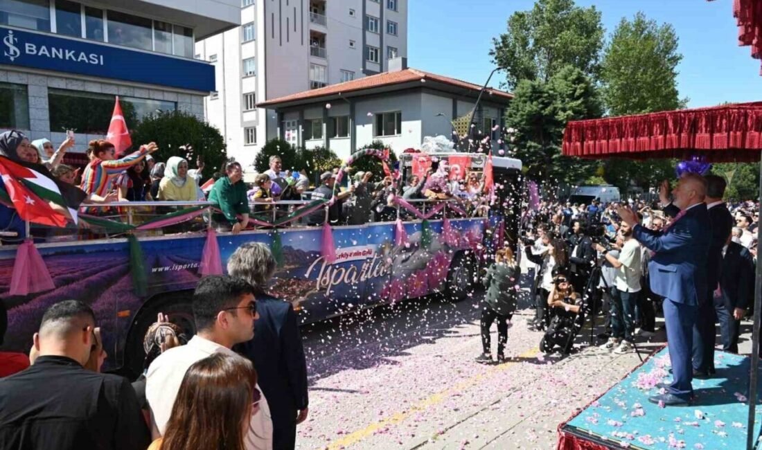 Isparta Uluslararası Gül Festivali 30 Mayıs 1 Haziran tarihleri arasında