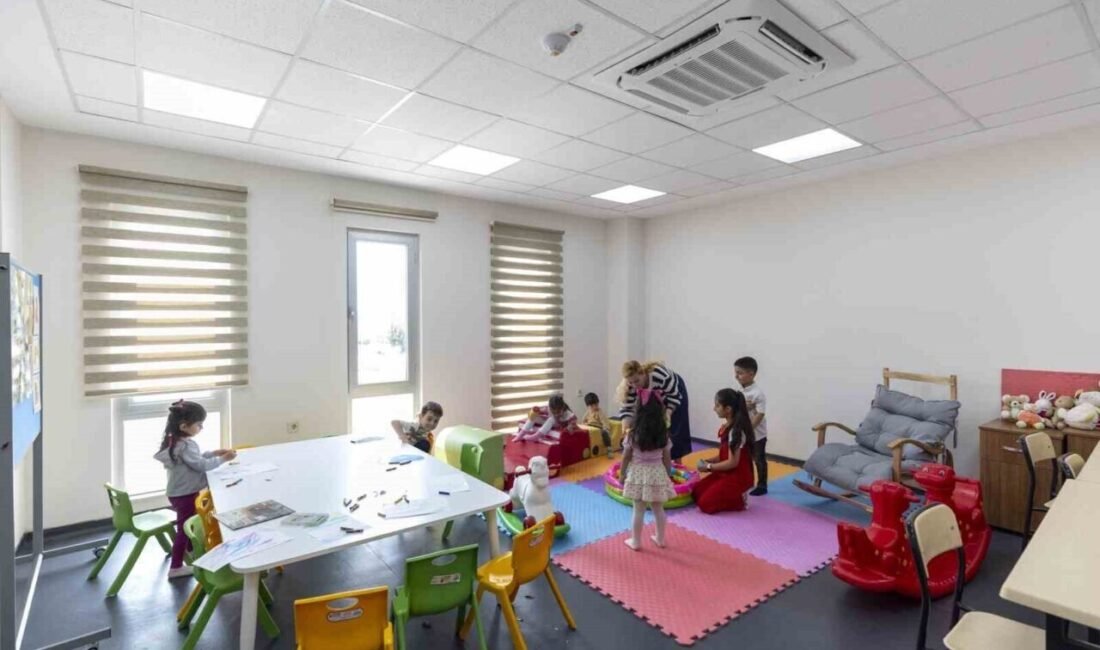 Mersin Büyükşehir Belediyesi Sosyal Hizmetler Dairesi Başkanlığının Halkkent MERCEK’te eğitim