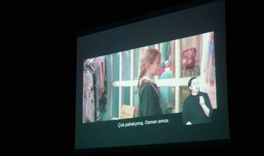 Kahramanmaraş Büyükşehir Belediyesi, tüm engel gruplarına uygun şekilde uyarlanan sinema