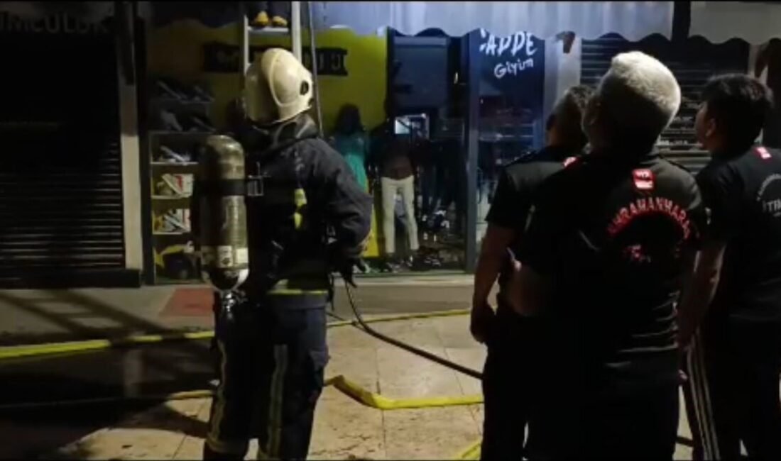 Kahramanmaraş’ta bir iş yerinde çıkan yangın itfaiye ekiplerince söndürüldü. Yangın,