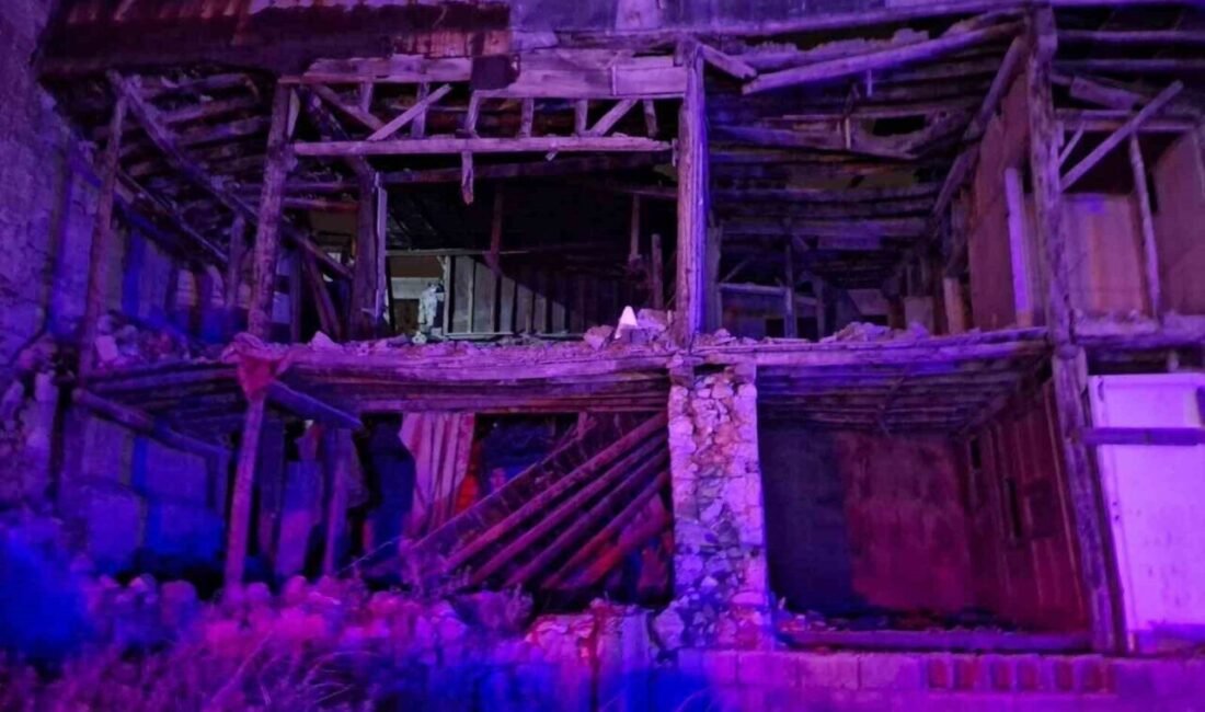 Kahramanmaraş’ta metruk binada göçük meydana geldi. Edinilen bilgiye göre, Dulkadiroğlu