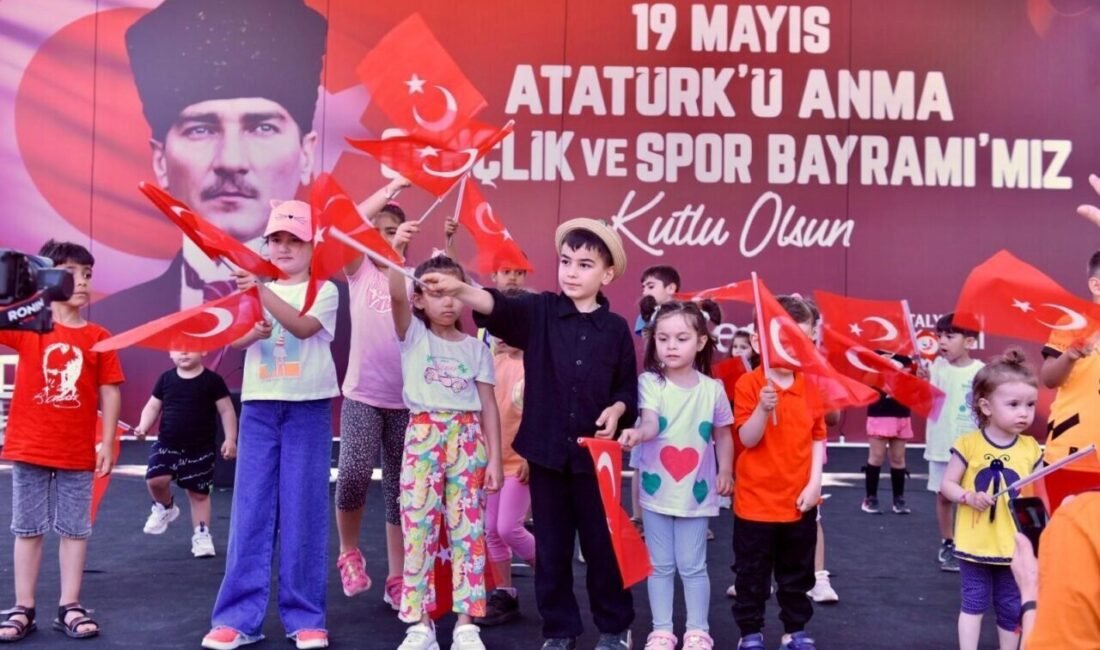 19 Mayıs Atatürk’ü Anma, Gençlik ve Spor Bayramı’nda Kepez Belediyesi,