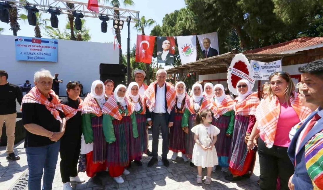 Bu yıl 8’incisi düzenlenen Keşkek Şöleni, Antalya’nın Kepez ilçesindeki DokumaPark’ta