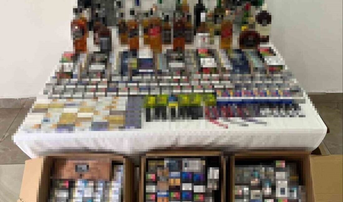 Antalya’nın Manavgat ilçesinde jandarma ekiplerinin bir işletmeye düzenlediği operasyonda çok