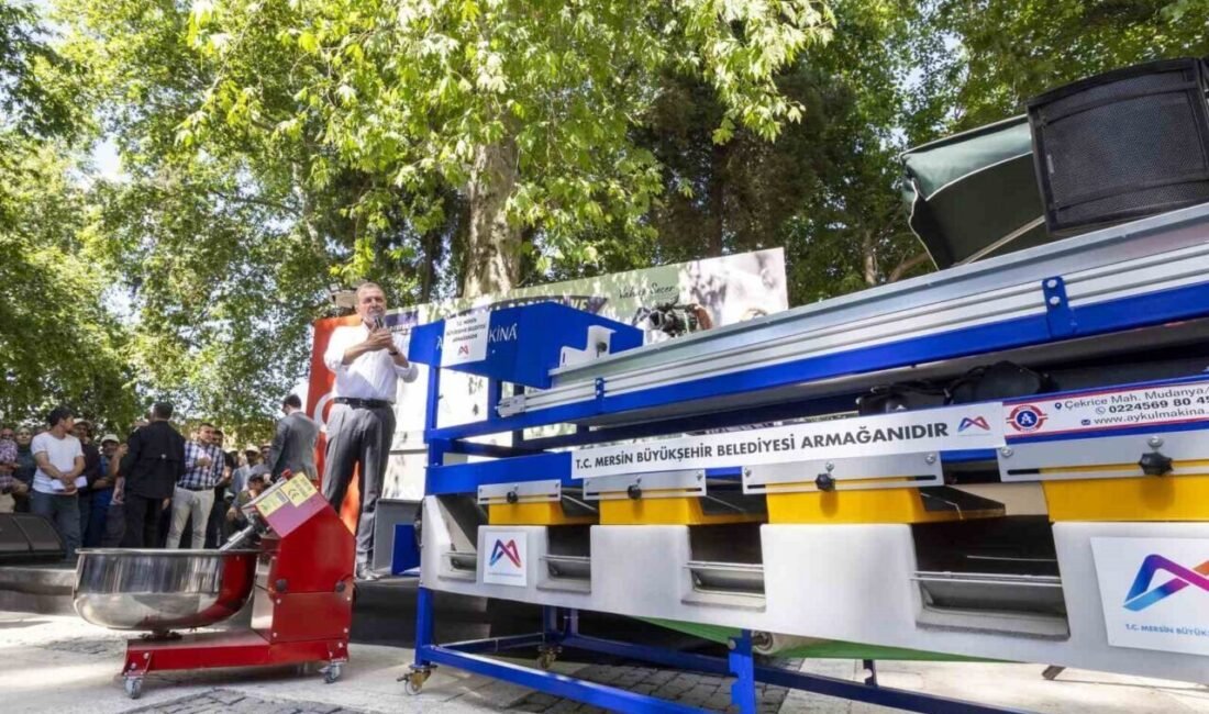 Mersin’in Gülnar ve Mut ilçelerinde, Büyükşehir Belediyesinde temin edilen sulama