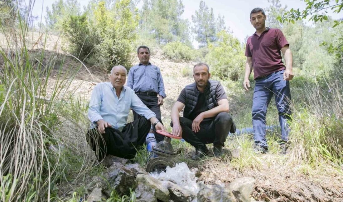 Mersin’in Erdemli ilçesinde çiftçilerin yıllardır yaşadığı sulama sorununu toplam 2