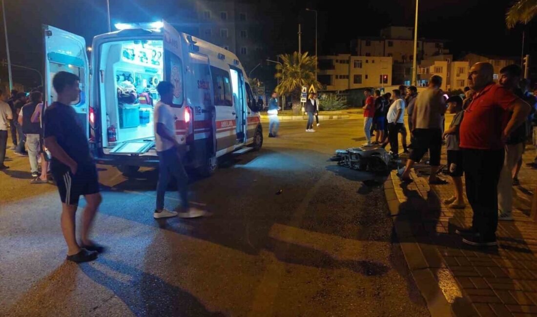 Mersin’in Bozyazı ilçesinde otomobilin çarptığı motosikletin kadın sürücüsü yaralandı. Polis