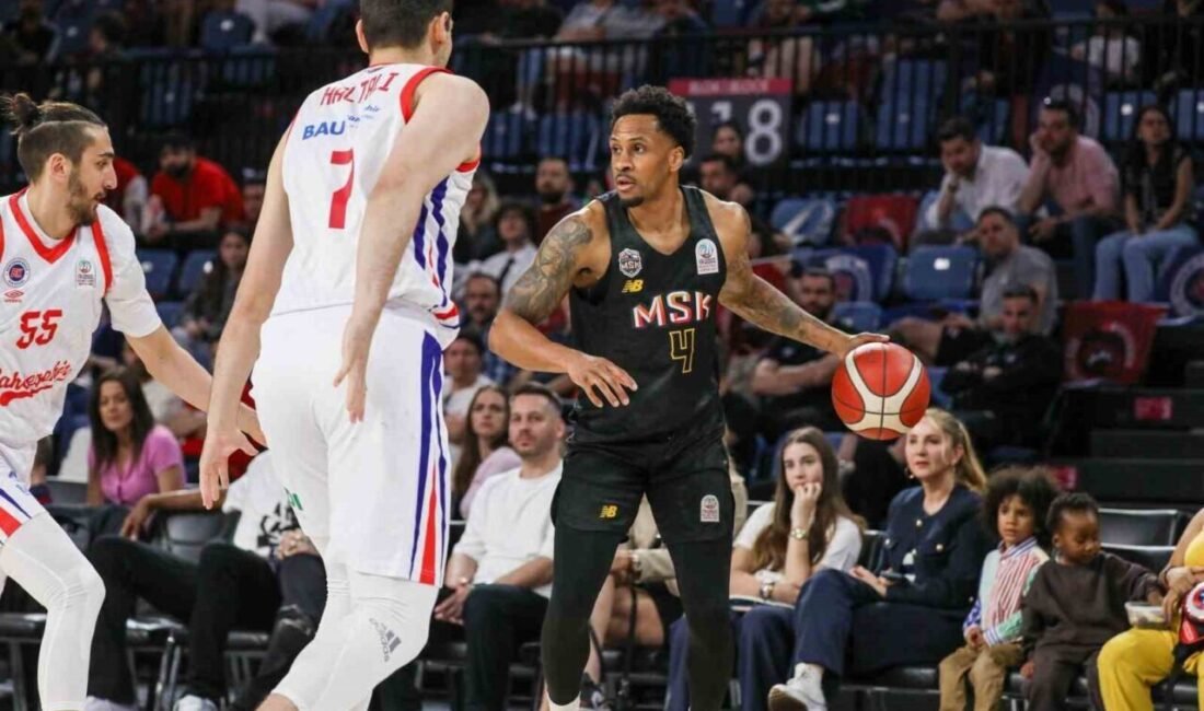 Türkiye Sigorta Basketbol Süper Ligi’nde Bahçeşehir Koleji’ni deplasmanda yenerek play-off