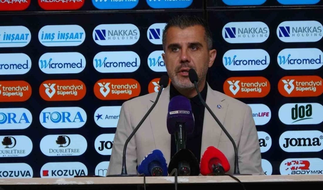 Adana Demirspor Teknik Direktörü Mustafa Alper Avcı, Göztepe maçının ardından,