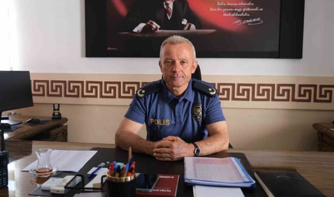 Mersin’in Mut İlçe Emniyet Müdürlüğü görevine atanan Mustafa Pehlivanoğlu görevine