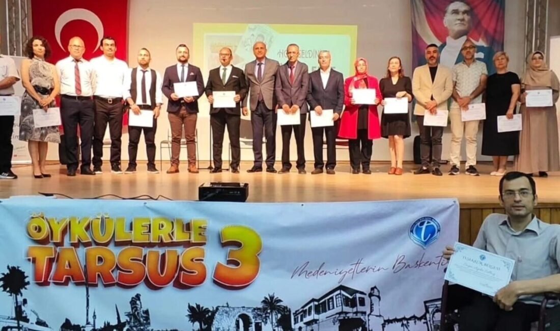 Mersin’in Tarsus ilçesinde 23 öğretmenin ortak eseri olan ’Öykülerle Tarsus