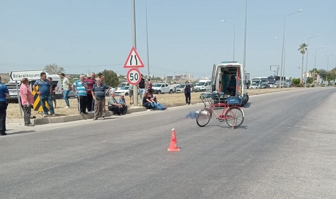 Mersin’in Silifke ilçesinde otomobilin çarptığı bisikletli şahıs hayatını kaybetti. Kaza,