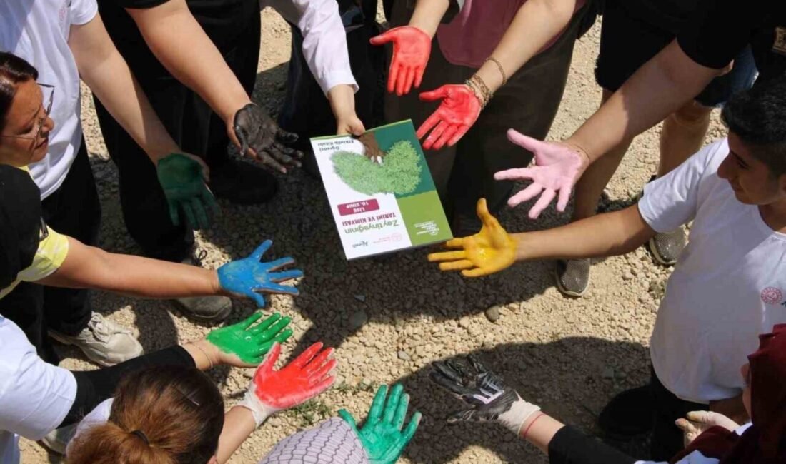 Mersin’in Erdemli ilçesinde öğrencilere çevre bilinci kazandırmak amacıyla düzenlenen etkinlikte