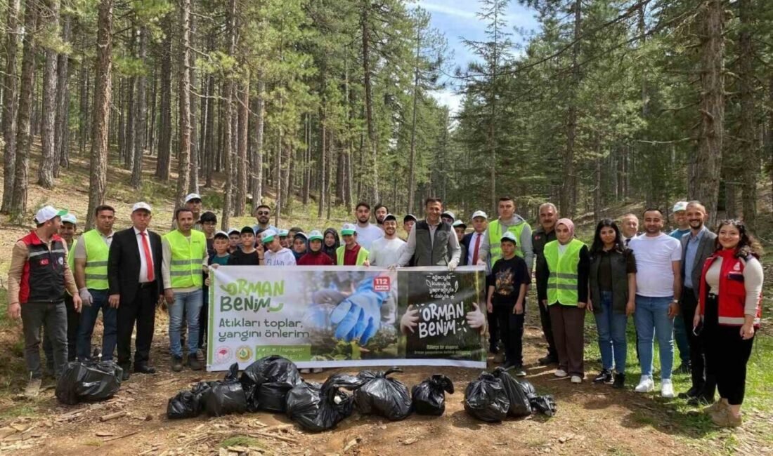 Adana’nın Saimbeyli ilçesinde orman yangınlarında insan kaynaklı hataların önüne geçebilmek