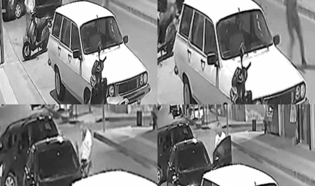 Mersin’in Anamur ilçesinde bir şahsa yumruk atıp silahla araç gasbeden