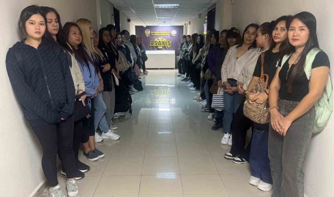 Hatay’da SPA ve masaj salonlarına gerçekleştirilen kontrollerde kaçak işçi çalıştırıldığı