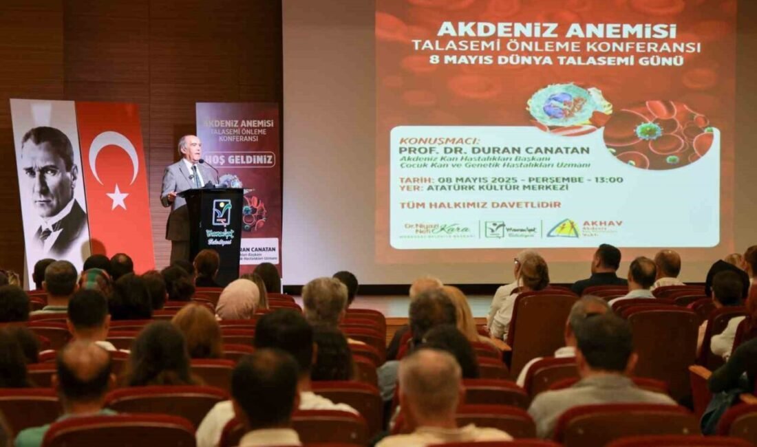 Antalya’da Manavgat Belediyesi sağlık söyleşileri kapsamında Akdeniz Kan Hastalıkları Vakfı