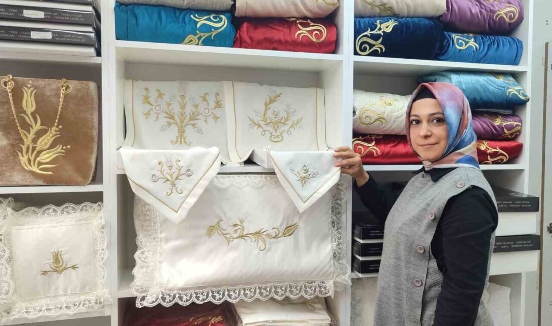 Kahramanmaraş’ta tek sermayesi dikiş iğnesi olan kadın, kendi işinin patronu