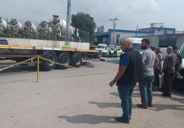 Mersin’de tırın çarptığı 16 yaşındaki bisikletli stajyer öğrenicinin hayatını kaybettiği