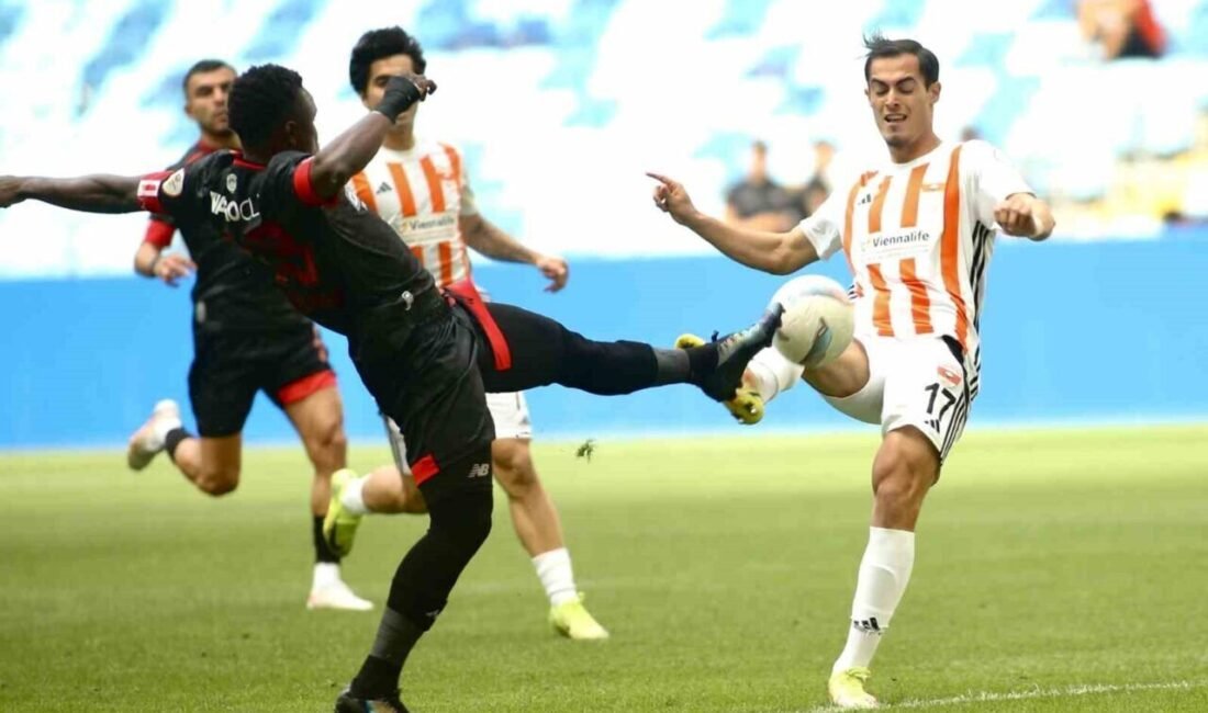 Trendyol 1. Lig’in son haftasında Adanaspor, evinde Boluspor’u 7-0 mağlup