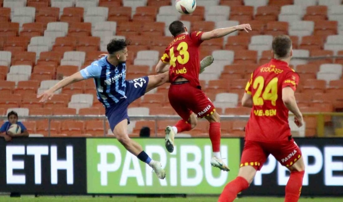 Trendyol Süper Lig’in 34. haftasında Adana Demirspor, konuk ettiği Göztepe’ye