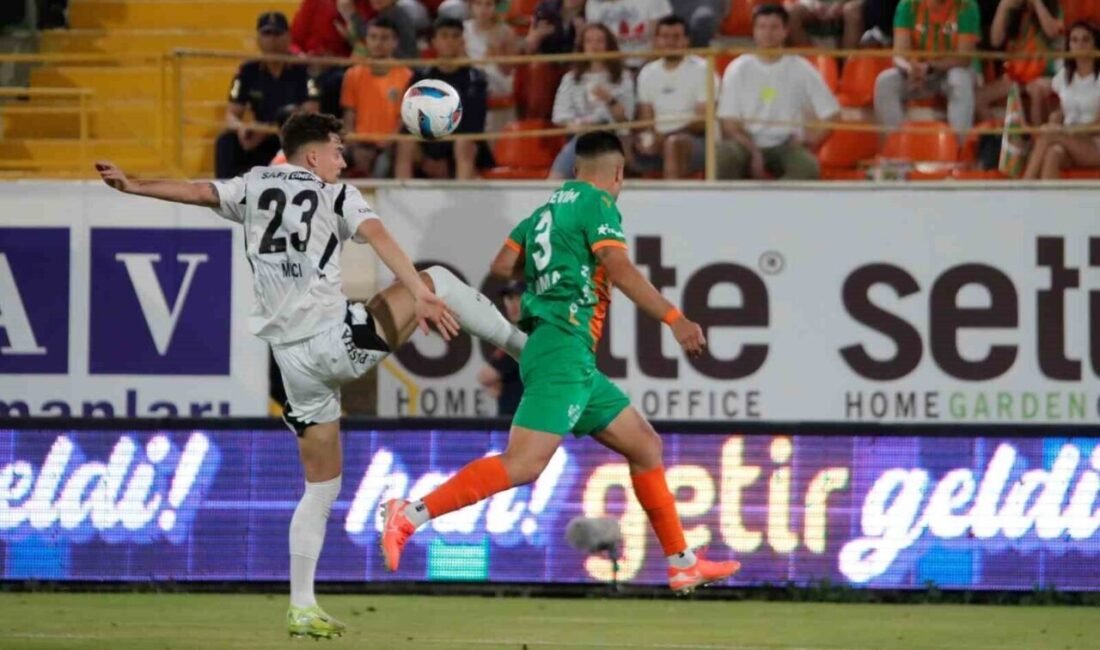 Trendyol Süper Lig’in 36. haftasında Alanyaspor, kendi evinde karşılaştığı Beşiktaş