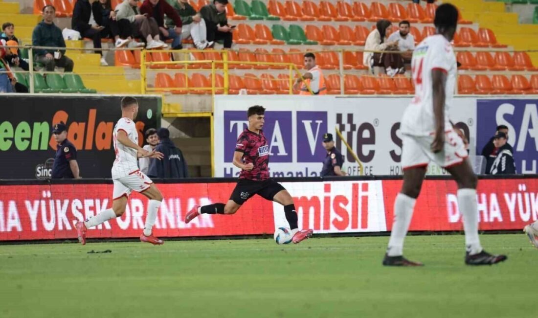 Trendyol Süper Lig’in 38. ve son haftasında Corendon Alanyaspor, sahasında