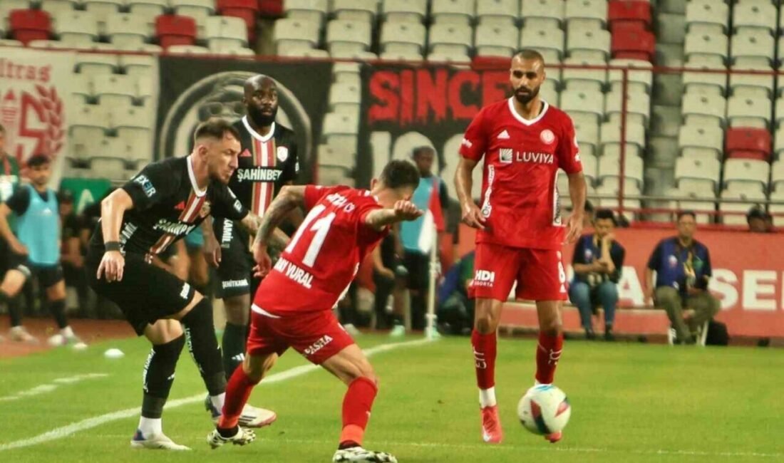 Trendyol Süper Lig’in 36. haftasında Antalyaspor, sahasında Gaziantep FK ile