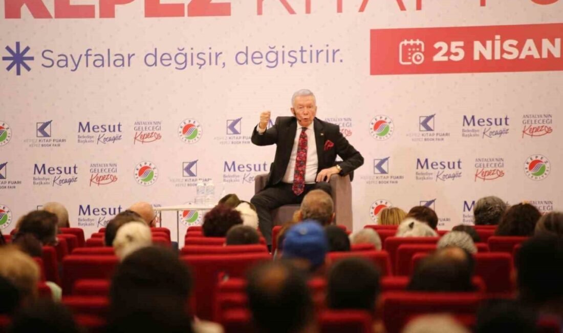 Kepez Kitap Fuarı, gazetecilik kariyerinde yarım asrı geride bırakan duayen
