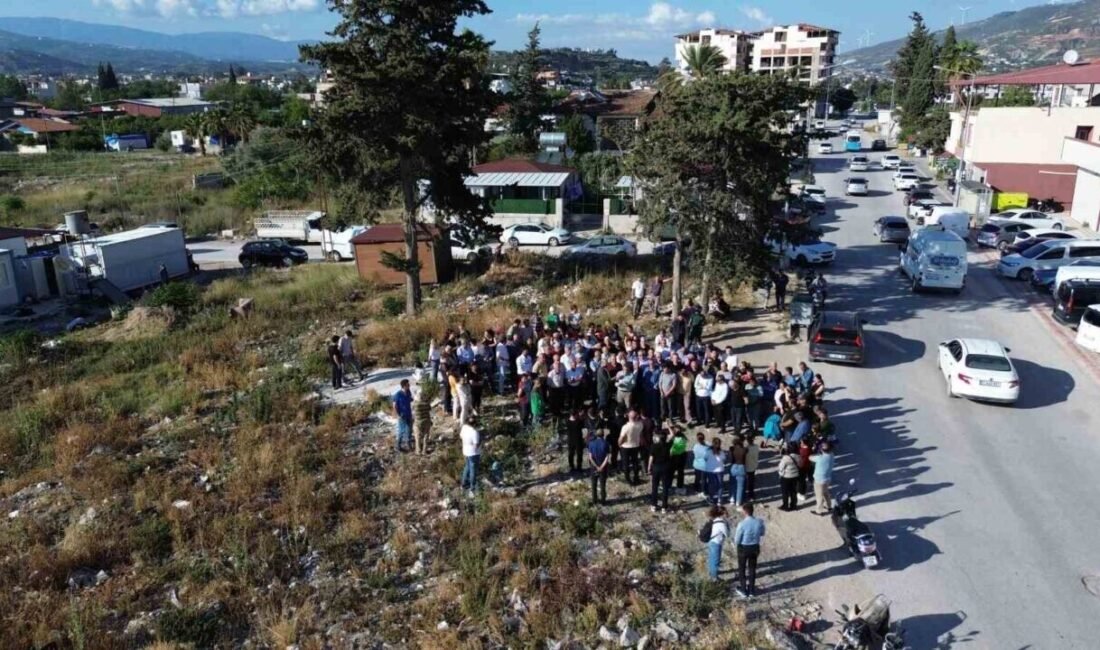 Hatay’ın Samandağ ilçesinde depremin yıktığı 3 mahallenin rezerv alan içerisine