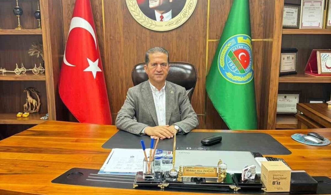 Yüreğir Ziraat Odası Başkanı Mehmet Akın Doğan, sadece tarımsal üretim