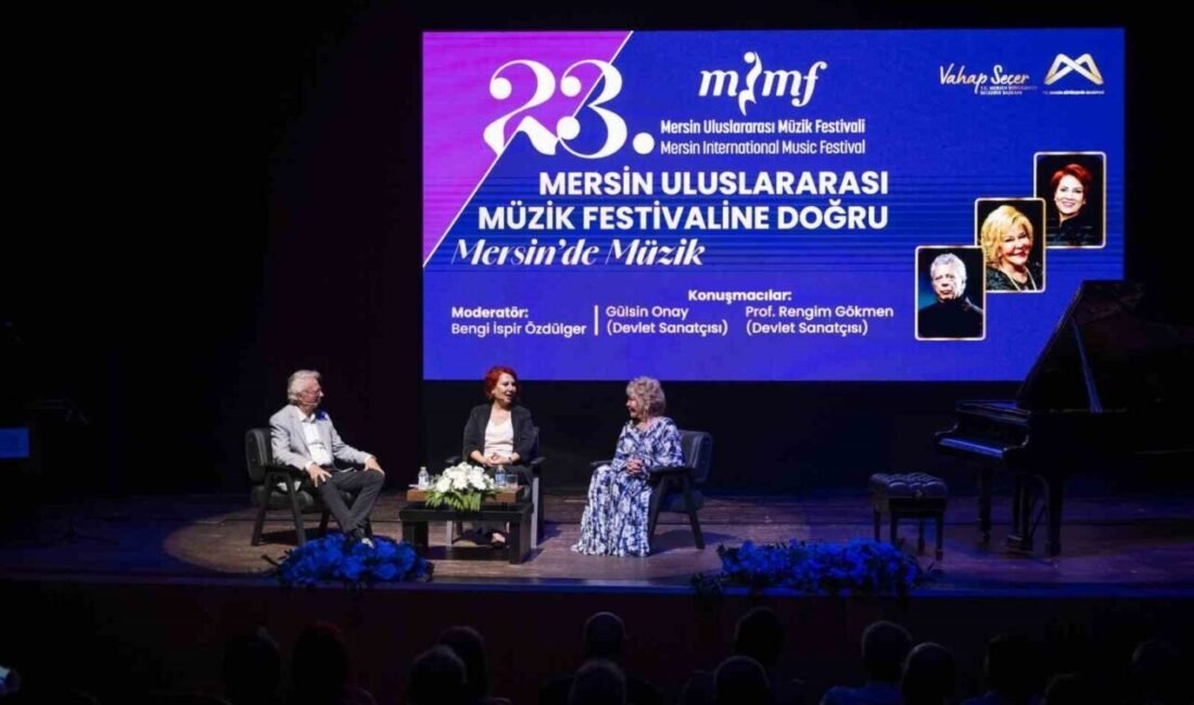 Bu yıl 23.’sü düzenlenecek olan Mersin Uluslararası Müzik Festivali öncesinde,