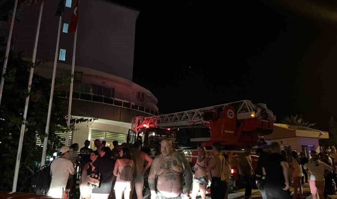 Antalya’nın Alanya ilçesinde bulunan 8 katlı bir otelin eksi 1’inci