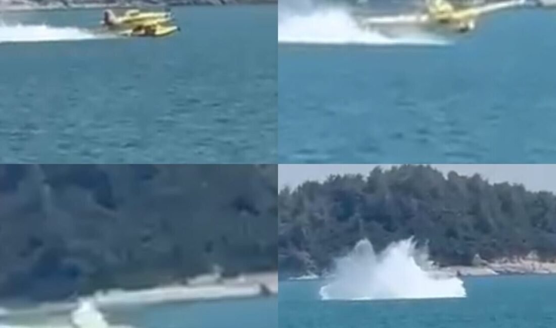 Adana’da düşen yangın söndürme uçağındaki biri yabancı uyruklu 2 pilot