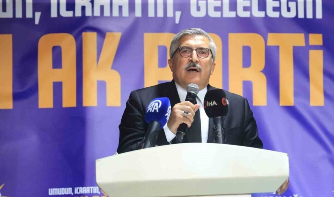 Hatay’da partisinin bayramlaşma programına katılan AK Parti Genel Başkan Yardımcısı