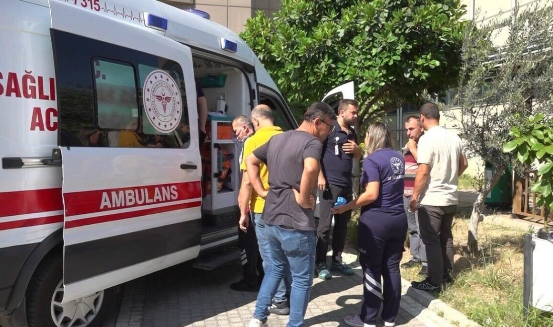 Antalya’nın Alanya ilçesinde hastanenin laboratuvar kısmında gaz sızıntısı sonrası makine