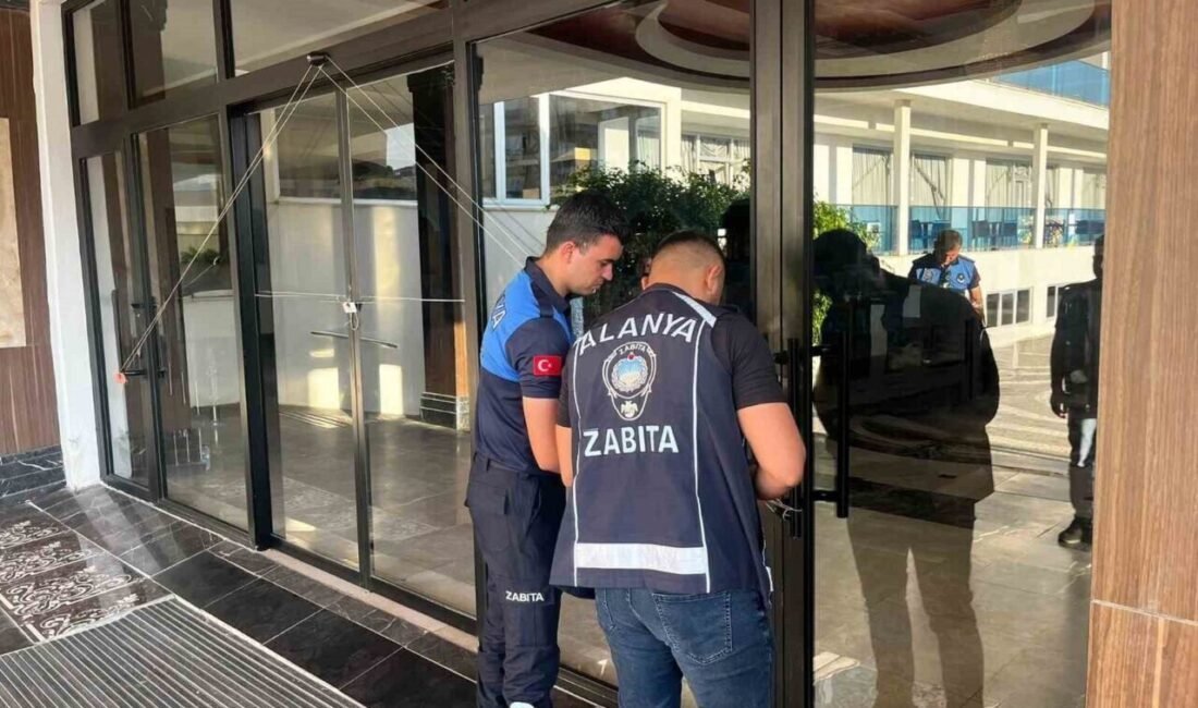 Alanya’nın Payallar Mahallesi’nde yıllardır ruhsatsız olarak faaliyet gösteren bir turizm